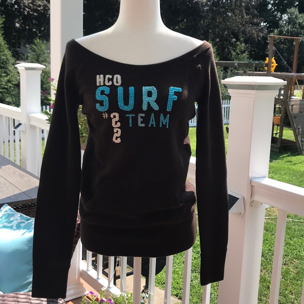 Hollister Off Shoulder Sweatshirt